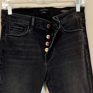 Sanctuary Black High Rise Jeans with Slim Fit